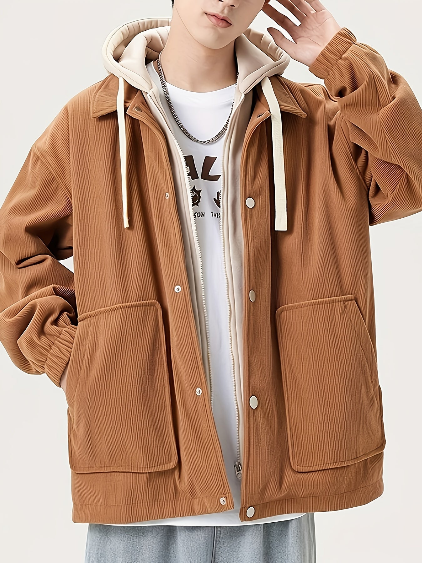 Giacca con Cappuccio Arden – Tessuto Premium