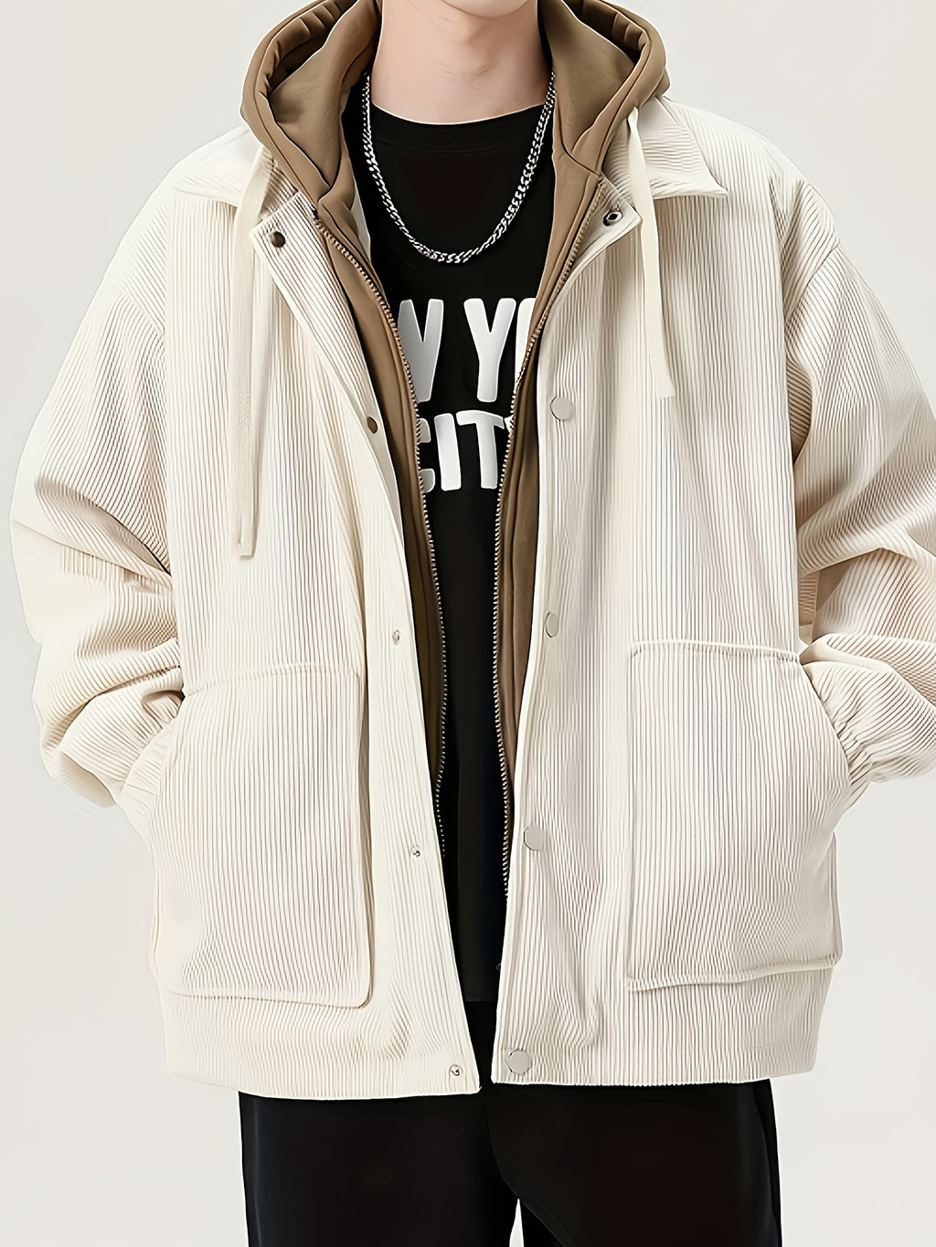 Giacca con Cappuccio Arden – Tessuto Premium