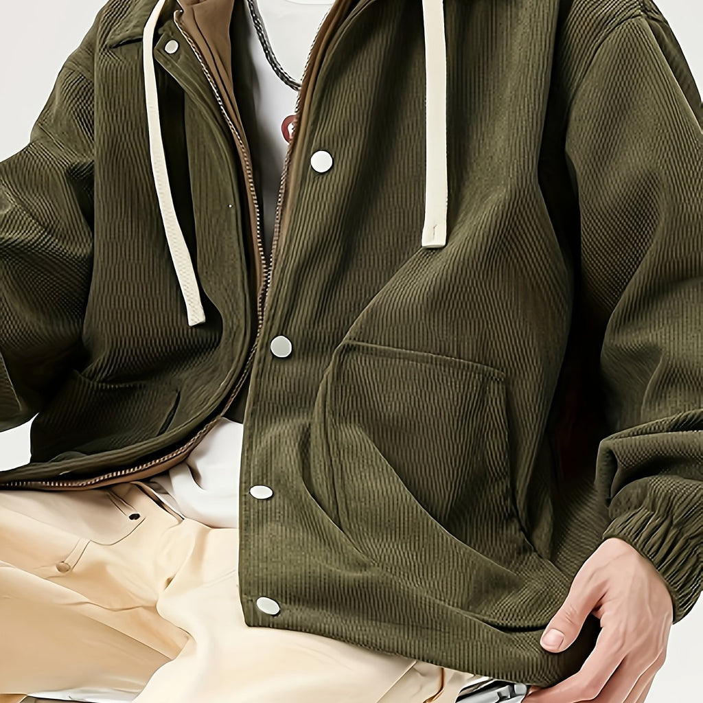 Giacca con Cappuccio Arden – Tessuto Premium