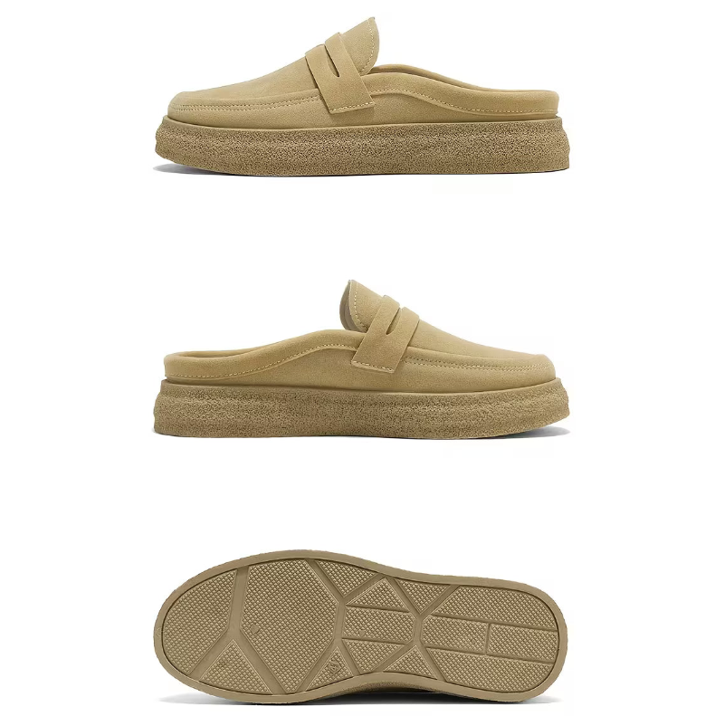 Mocassino Mule Brera – Suede Premium