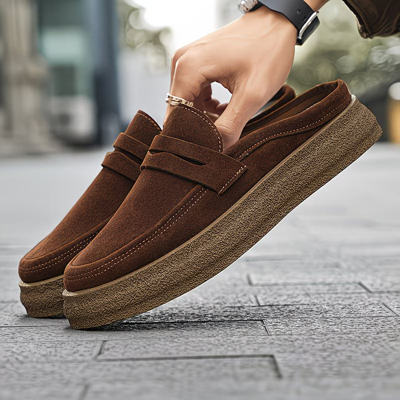 Mocassino Mule Brera – Suede Premium