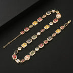 Collier de pierres précieuses Aurora