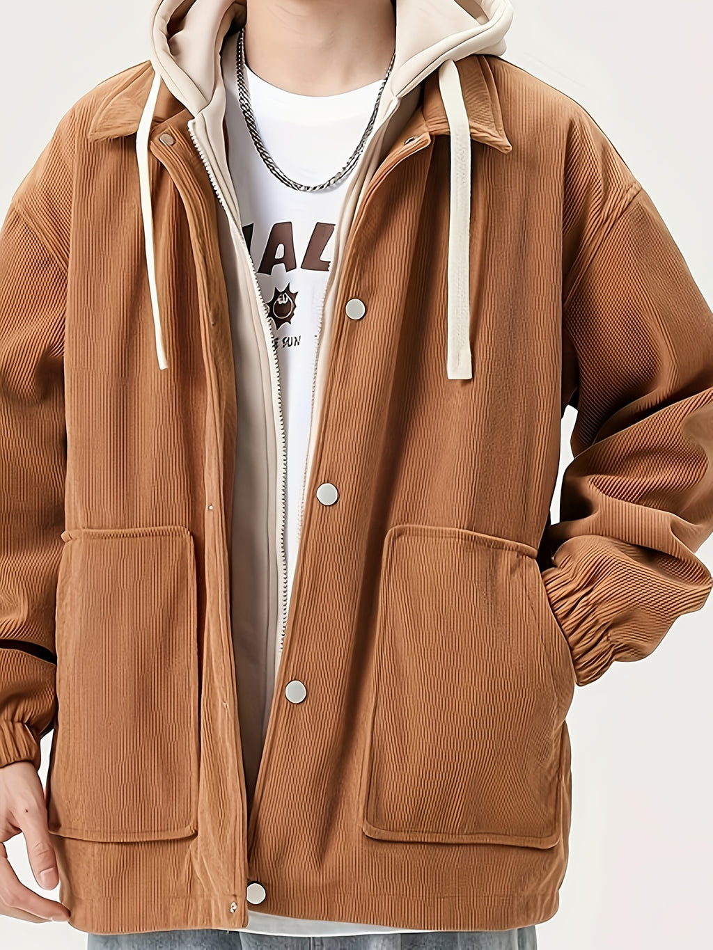 Giacca con Cappuccio Arden – Tessuto Premium