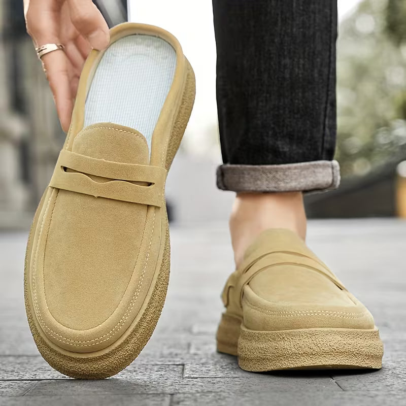 Mocassino Mule Brera – Suede Premium