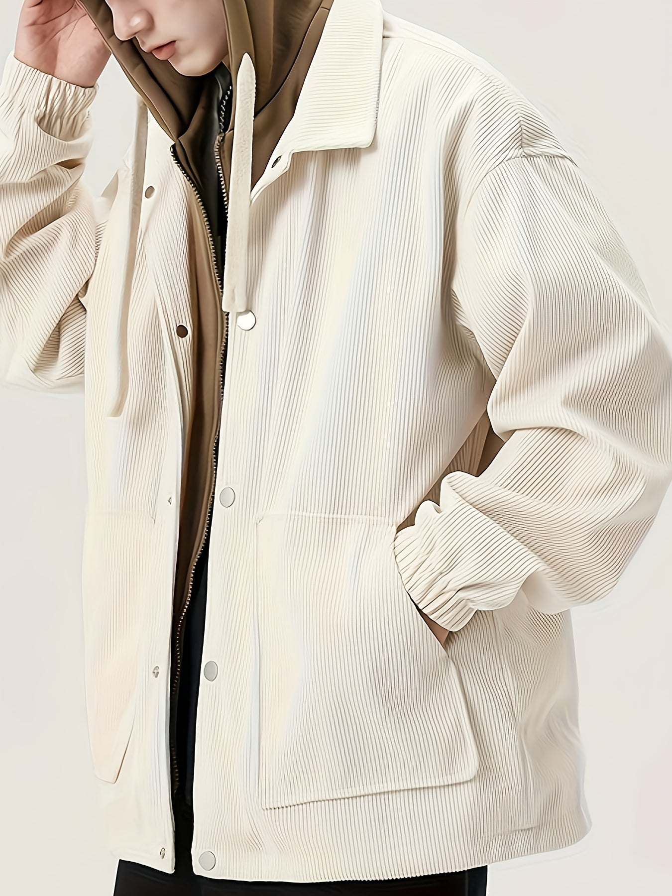 Giacca con Cappuccio Arden – Tessuto Premium