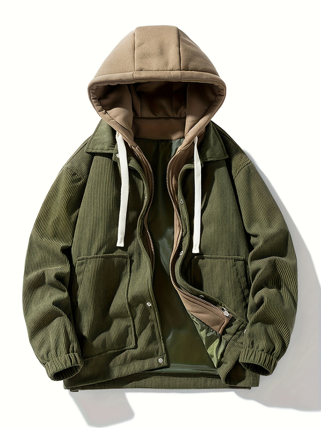Giacca con Cappuccio Arden – Tessuto Premium