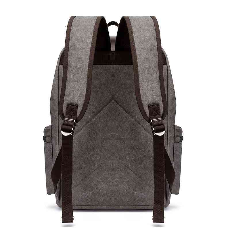 Heritage Canvas Backpack – Rugged Design for Daily Carry