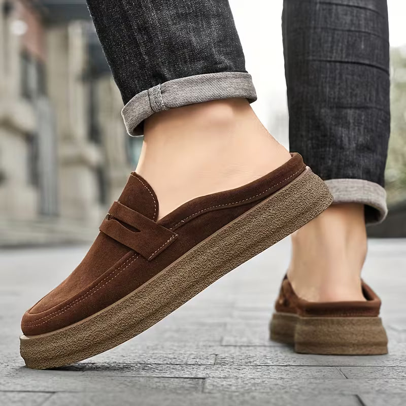 Mocassino Mule Brera – Suede Premium