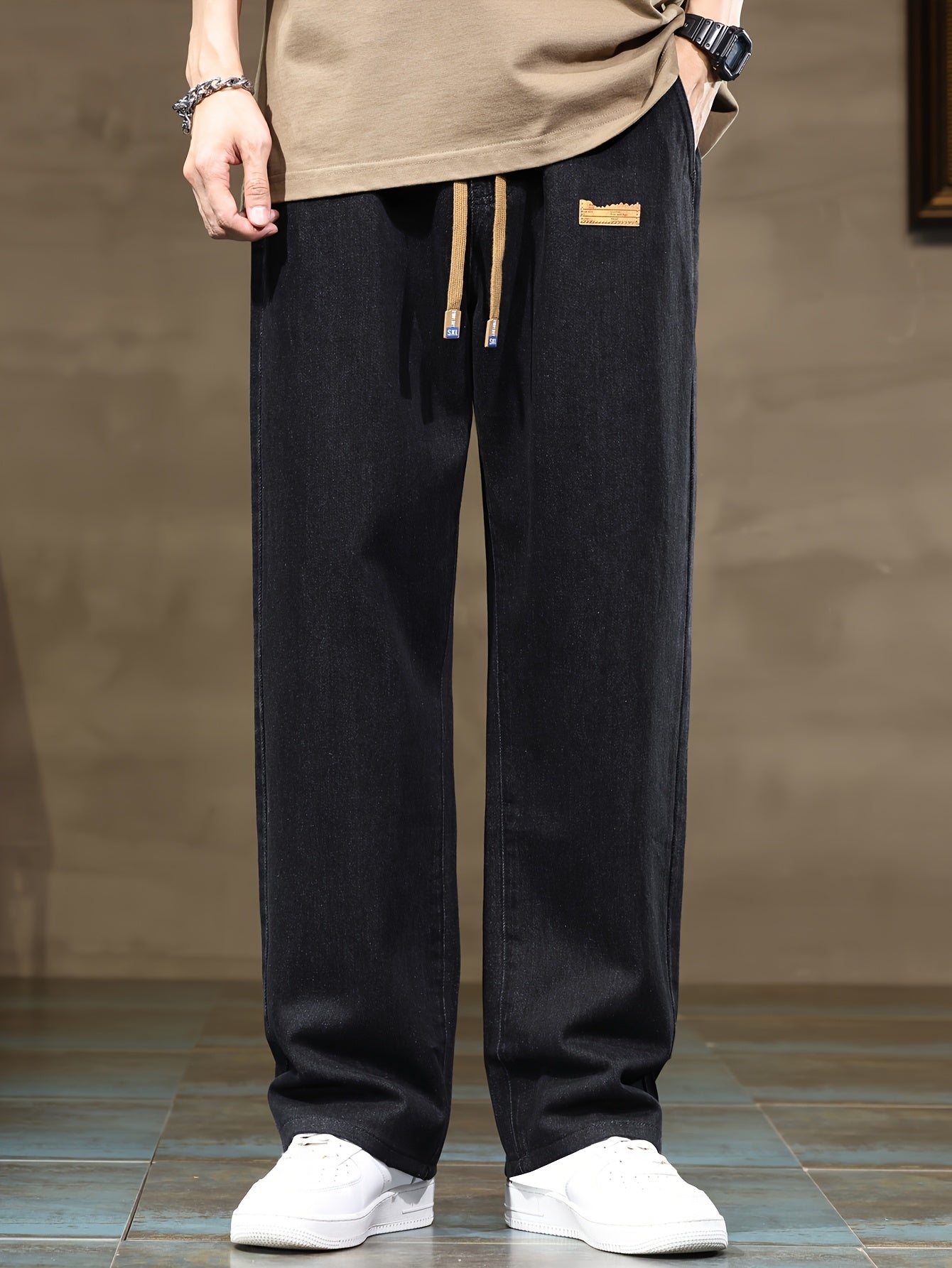 ComfortDraw Denim Trousers