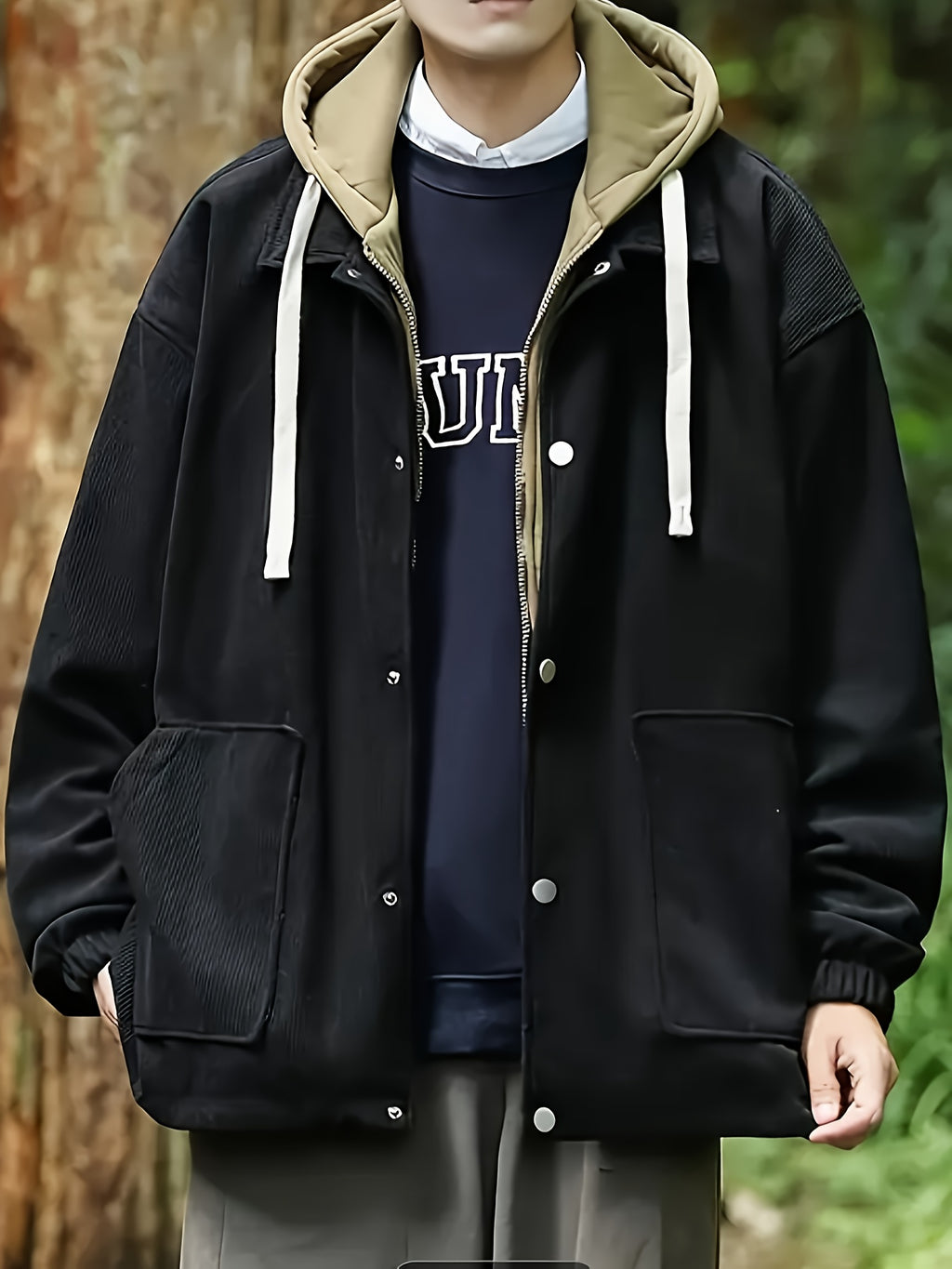 Giacca con Cappuccio Arden – Tessuto Premium