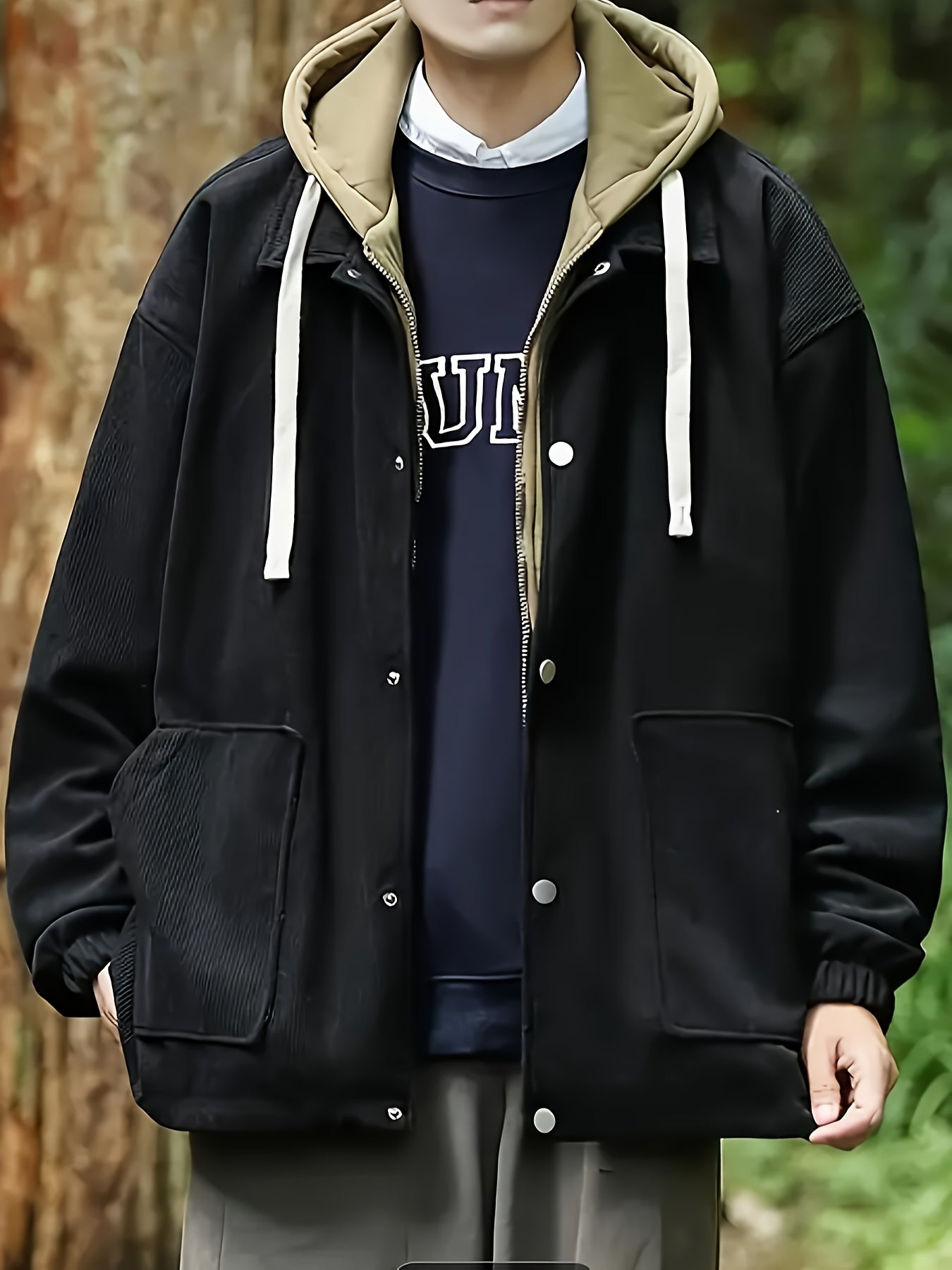 Giacca con Cappuccio Arden – Tessuto Premium