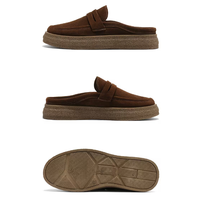 Mocassino Mule Brera – Suede Premium
