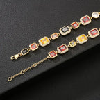 Collier de pierres précieuses Aurora