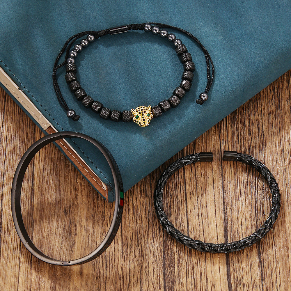 Black Panthera Bracelet – Forged in Premium Steel