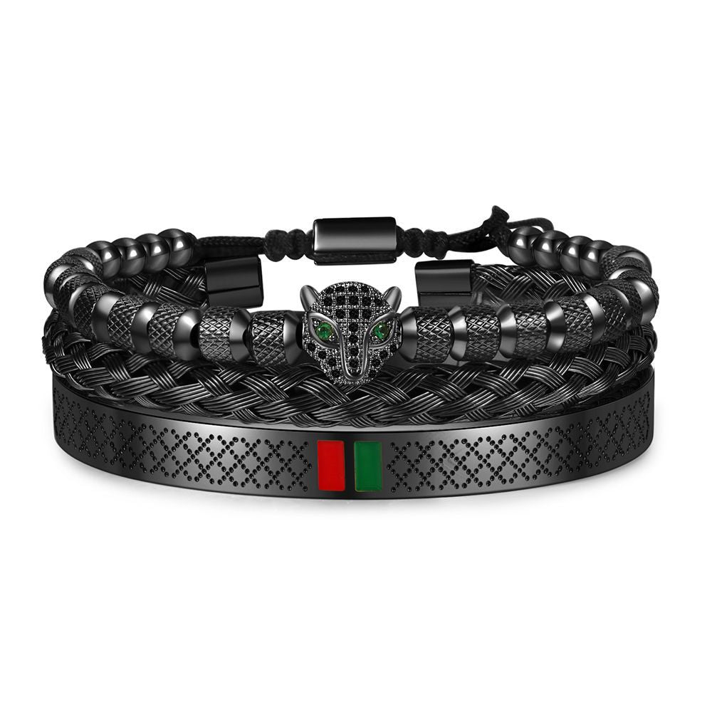 Black Panthera Bracelet – Forged in Premium Steel