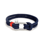 Bracelet Sevilla en acier inoxydable et corde