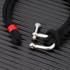 Bracelet Sevilla en acier inoxydable et corde