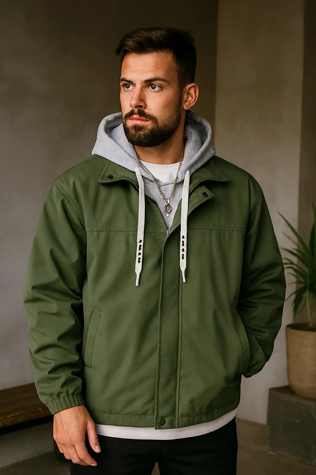 Giacca Sentinel con Cappuccio