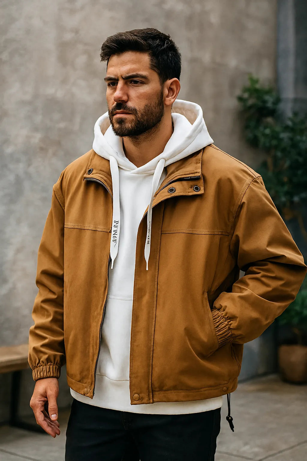 Giacca Sentinel con Cappuccio