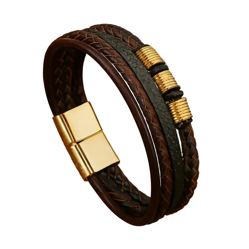 
                  Bracciale in Pelle Apex
                