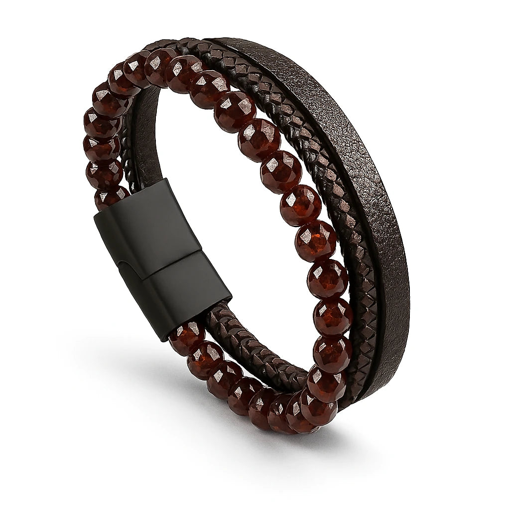 Bracelet en cuir Nomade