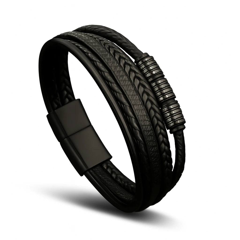 Bracelet en cuir Titan