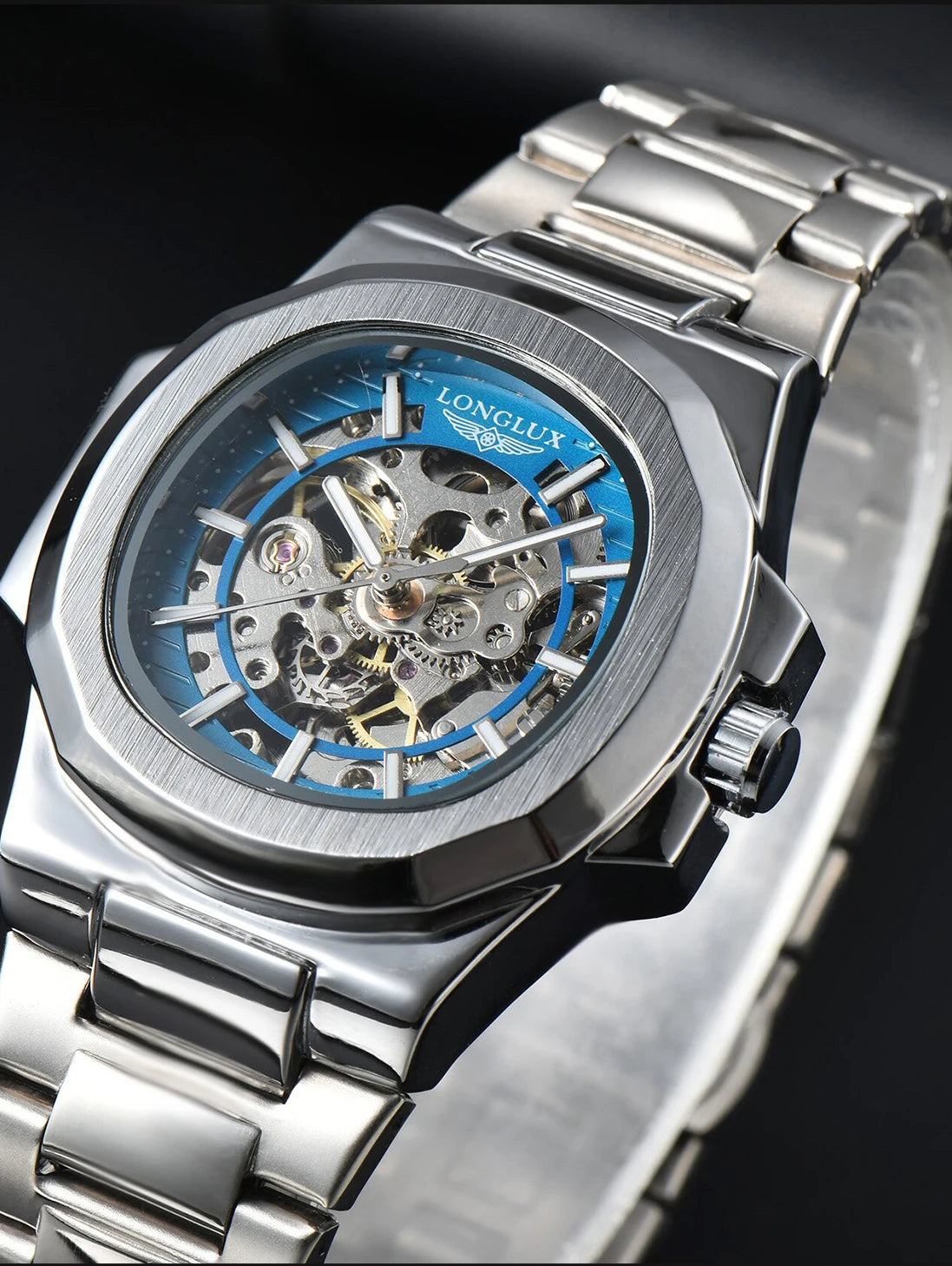 Montre squelette Metropolis