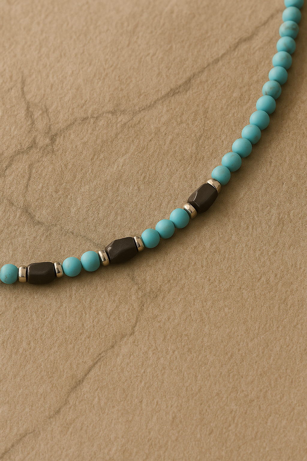 Collier Sienna en pierre
