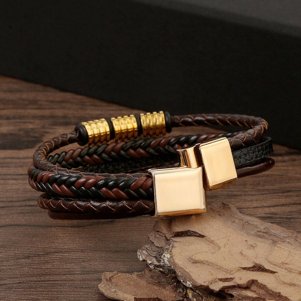 Bracelet en cuir Apex