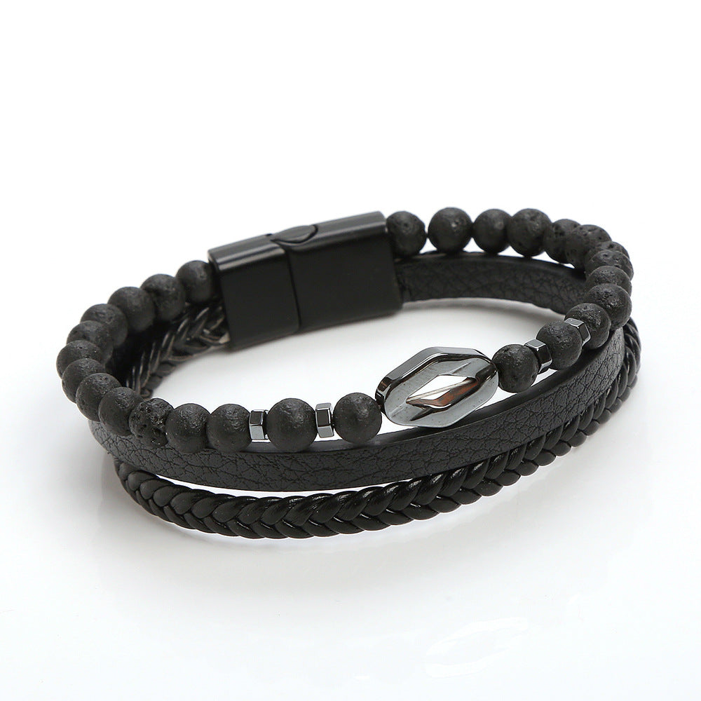 Leather Bracelet Viking