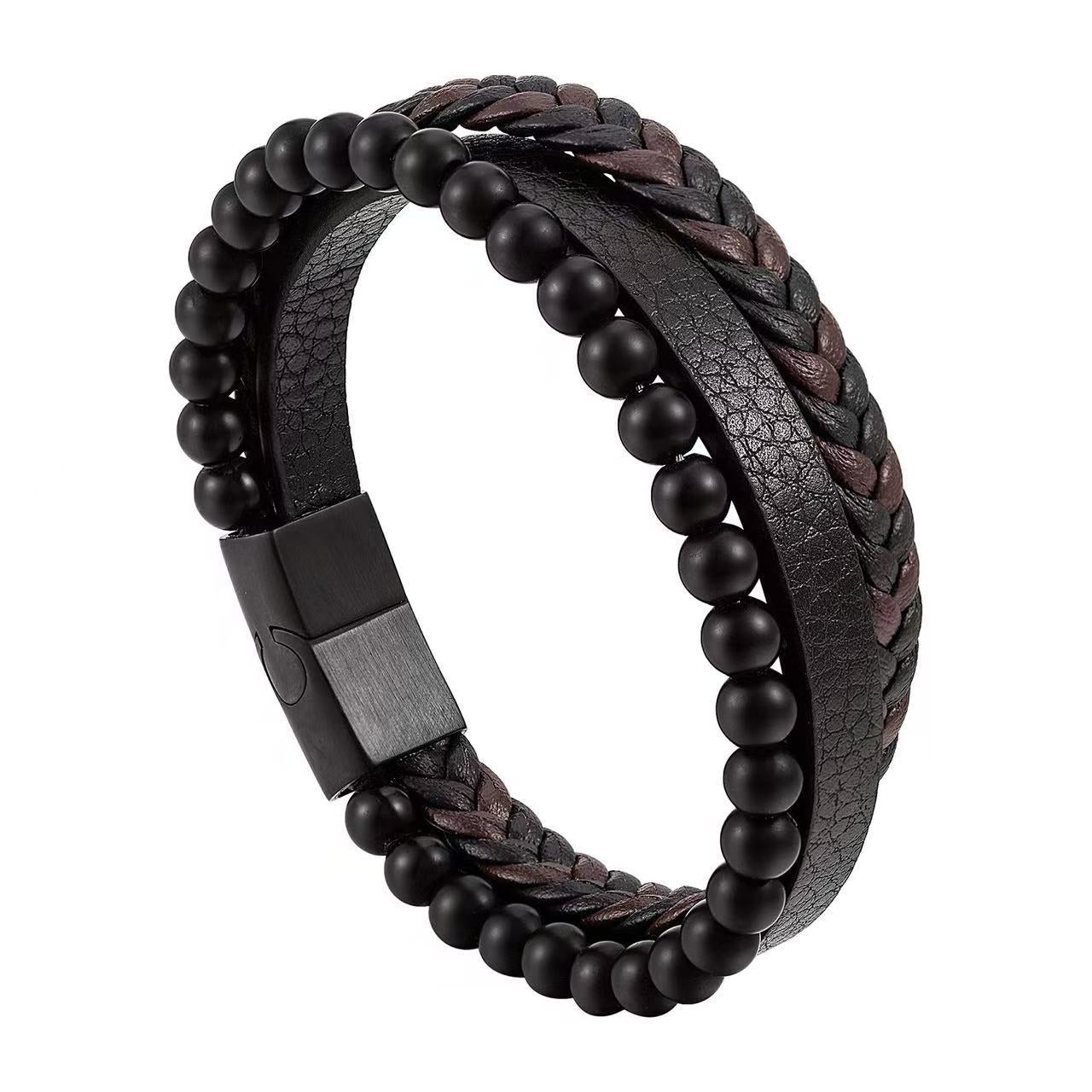 Bracelet en cuir Sparte