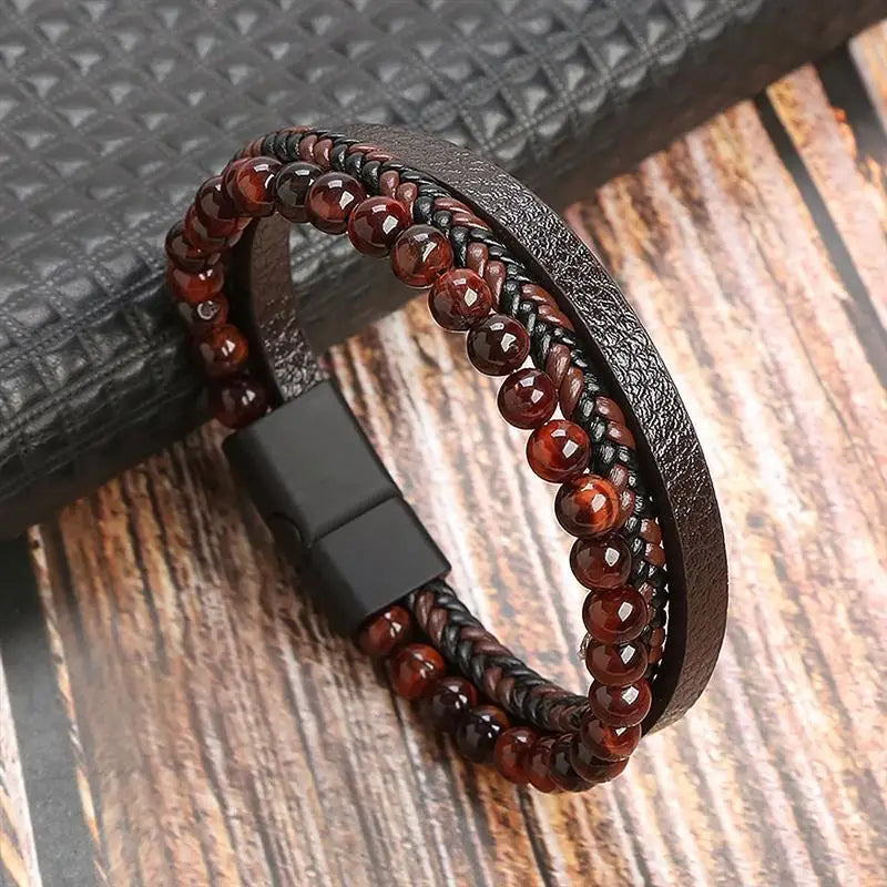 Bracelet en cuir Nomade