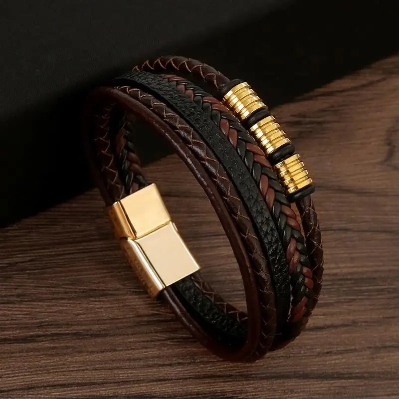 Bracelet en cuir Apex