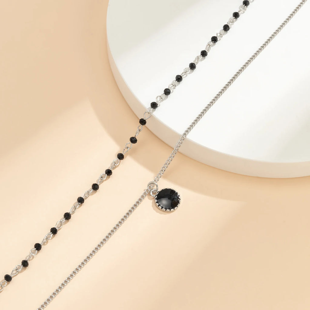 Collier Duo Echo Noir