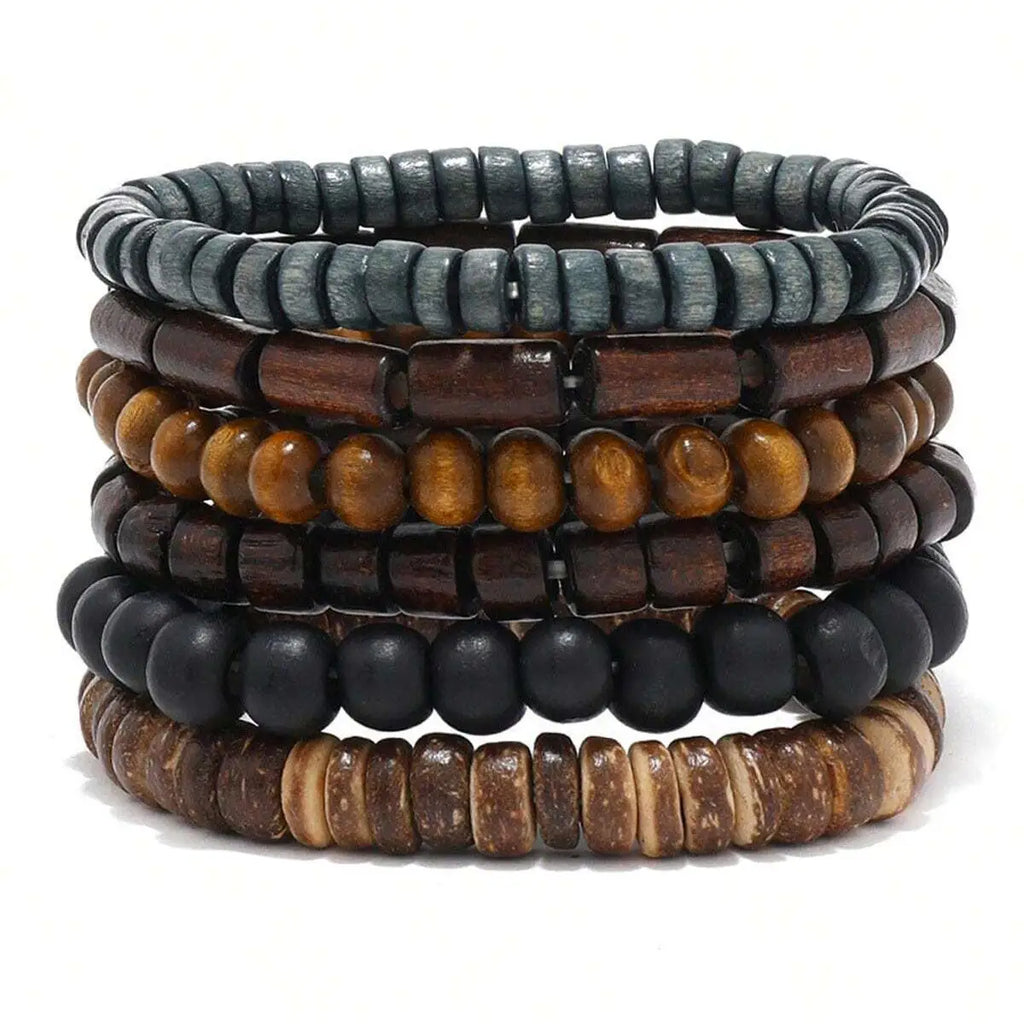 Atlas Wood Bracelet – Natural Masculine Identity