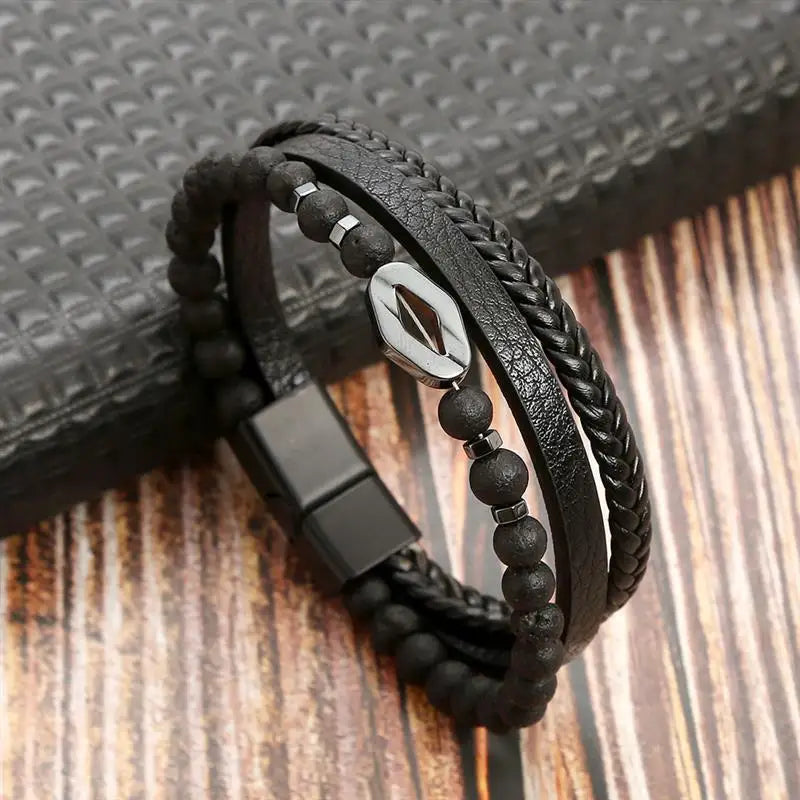 Leather Bracelet Viking