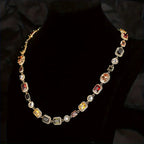 Collier de pierres précieuses Aurora