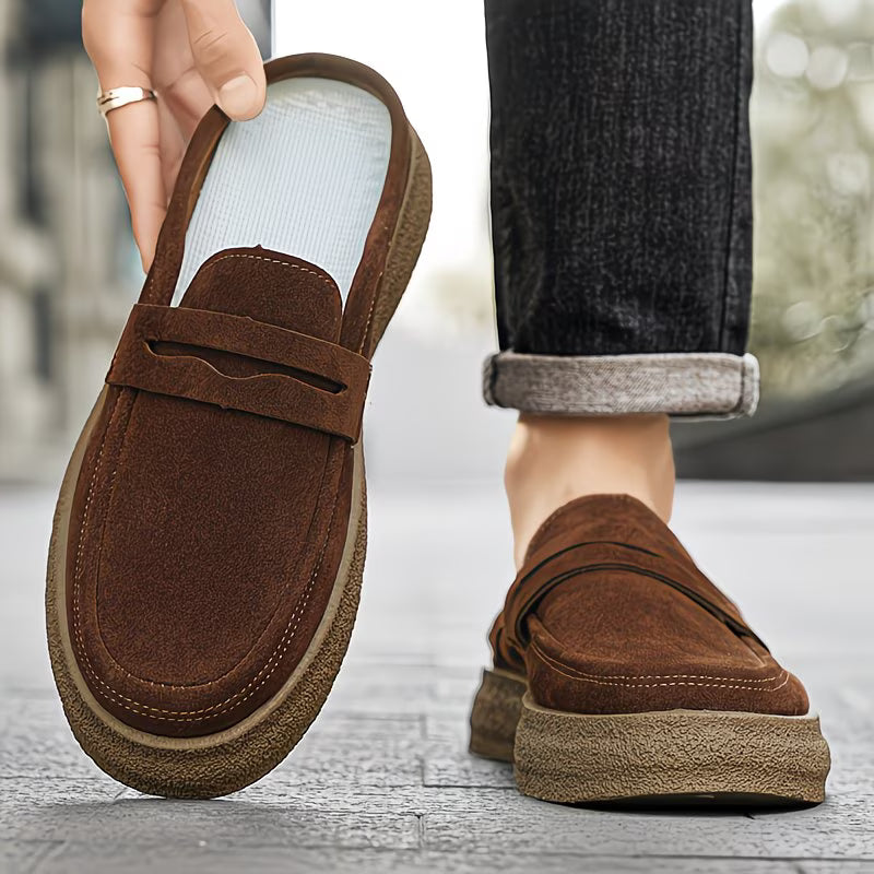 Mocassino Mule Brera – Suede Premium