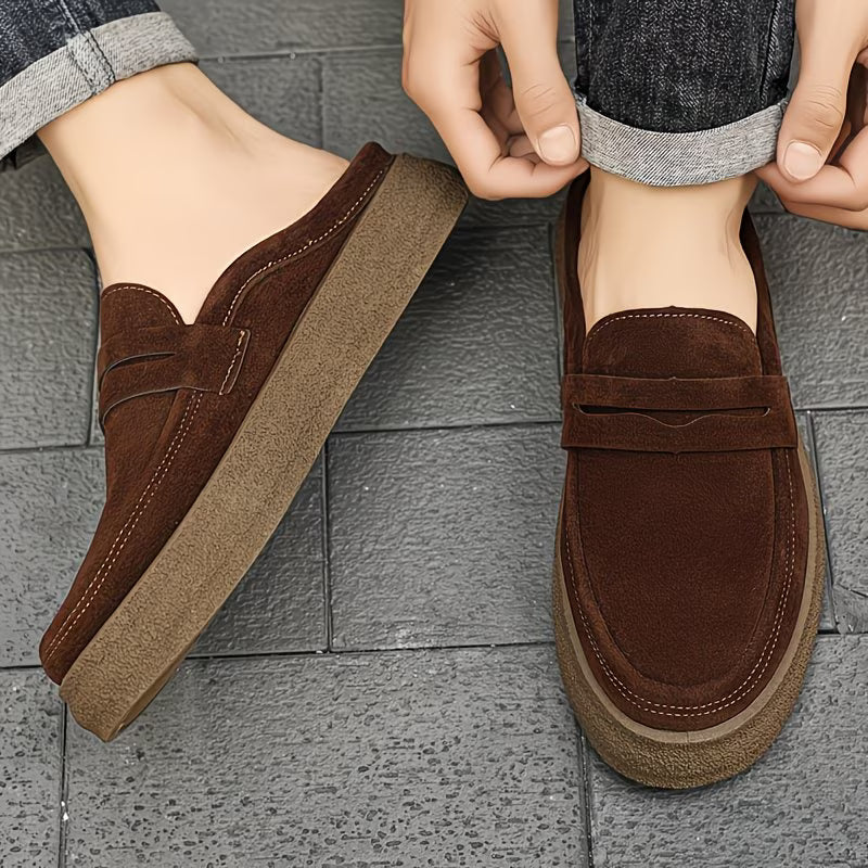 Mocassino Mule Brera – Suede Premium