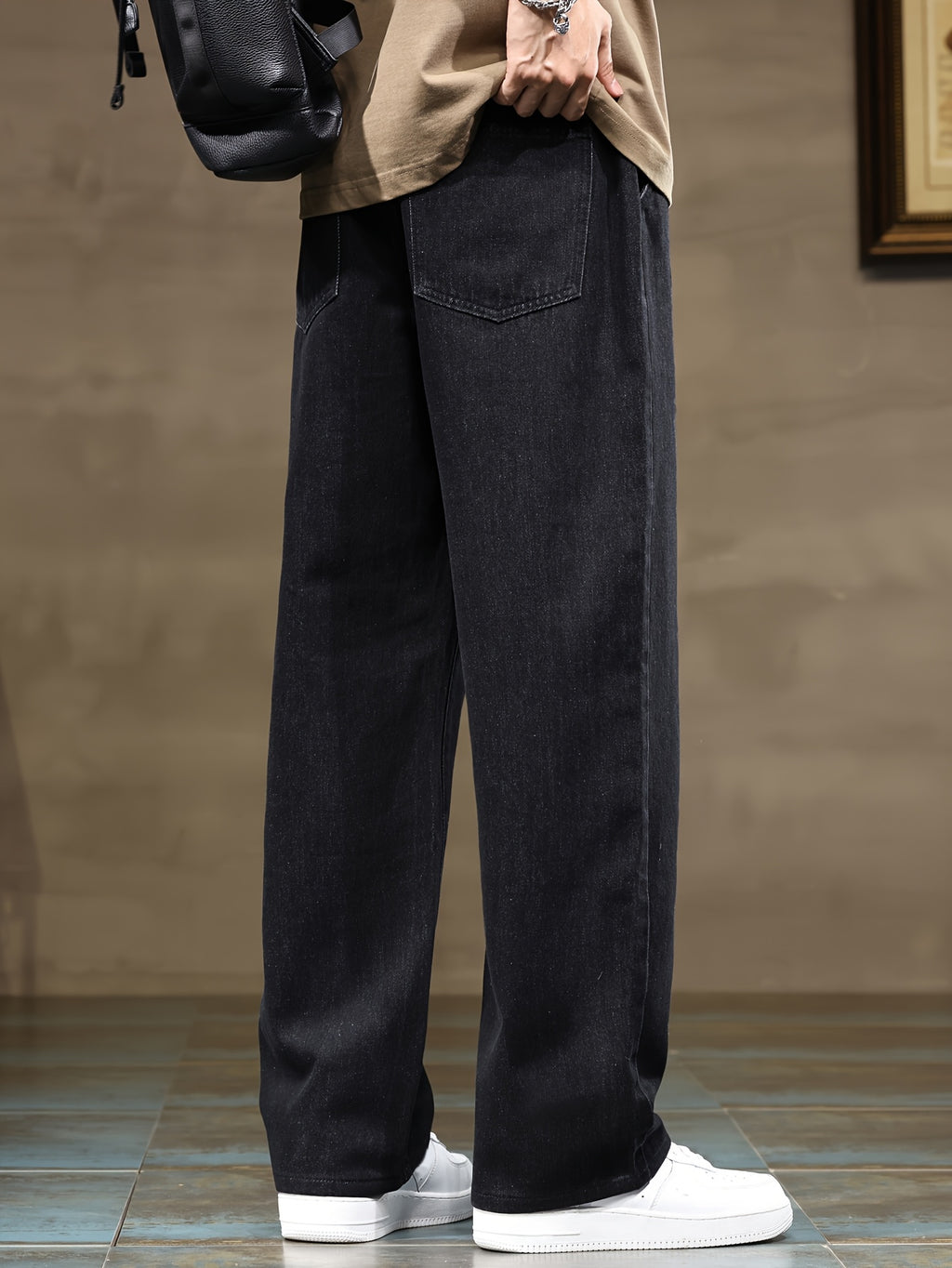 ComfortDraw Denim Trousers