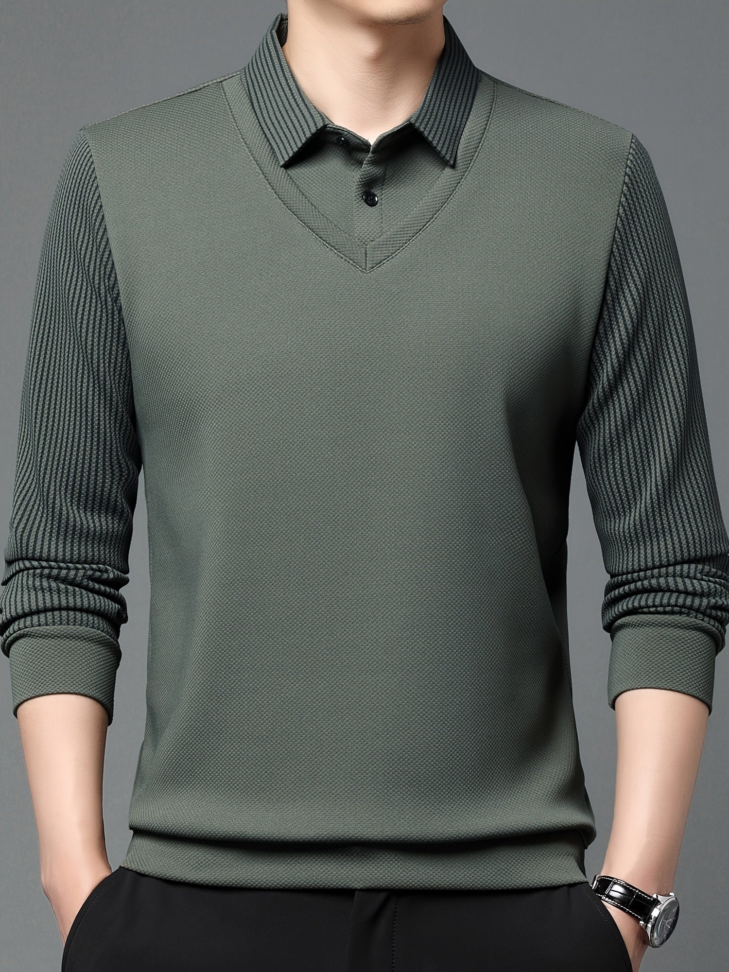 
                  Camicia Essenziale – Manica Lunga
                