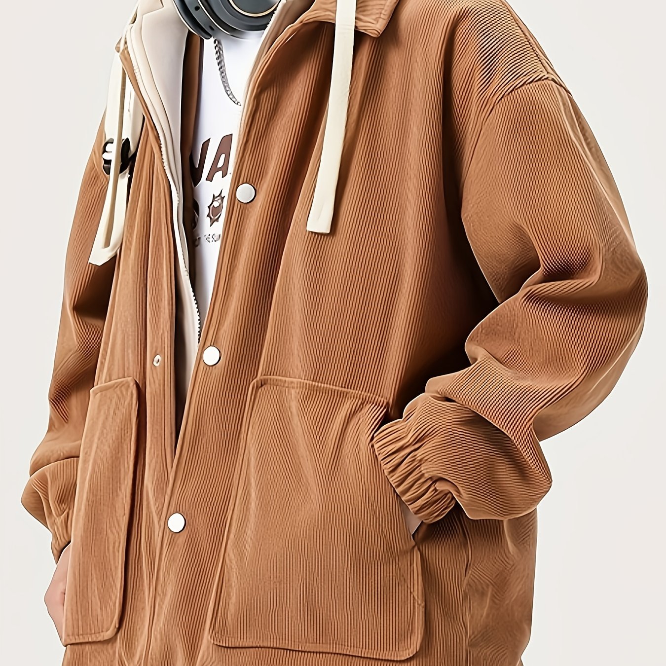 Giacca con Cappuccio Arden – Tessuto Premium