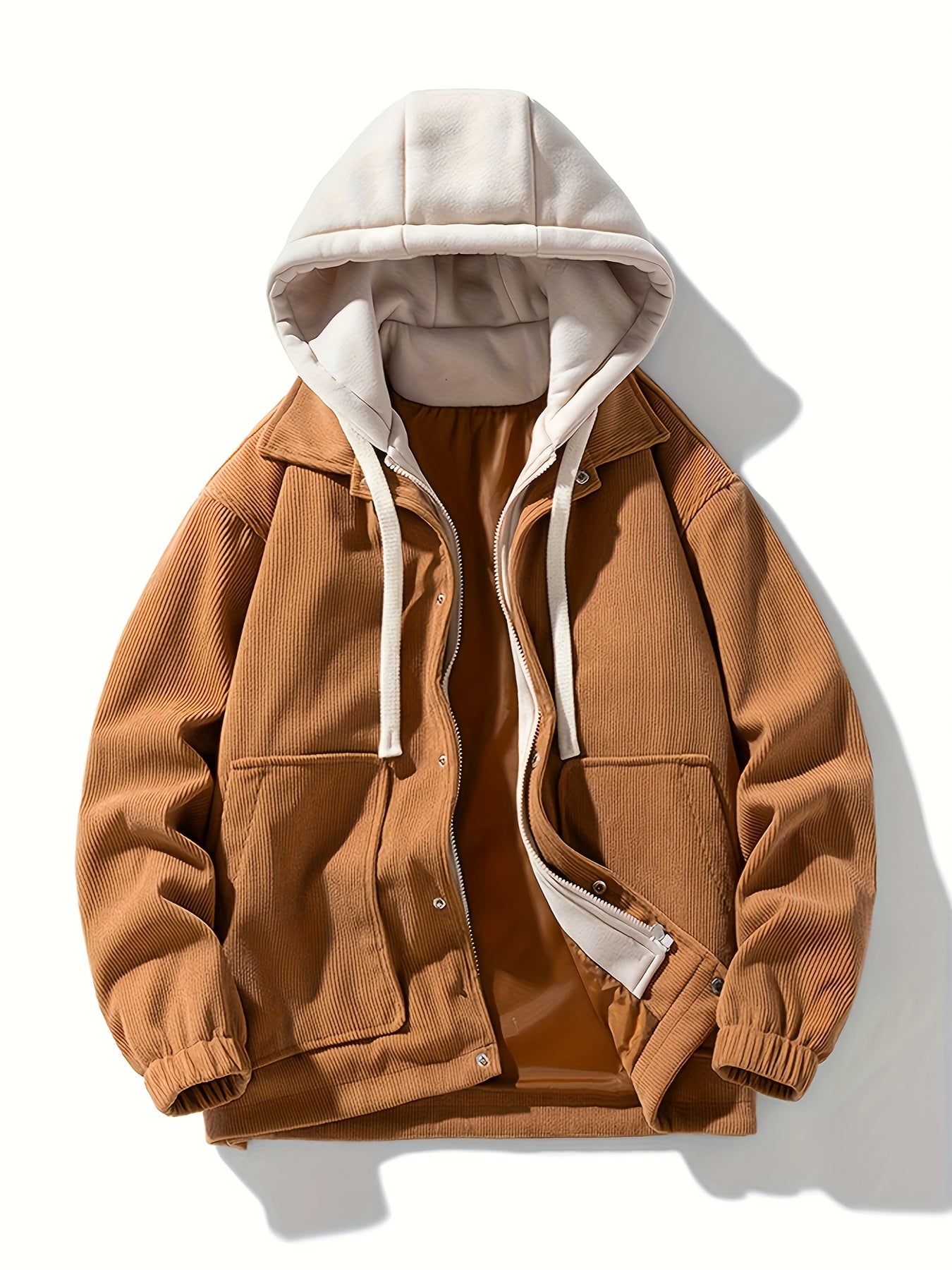 
                Giacca con Cappuccio Arden – Tessuto Premium
              