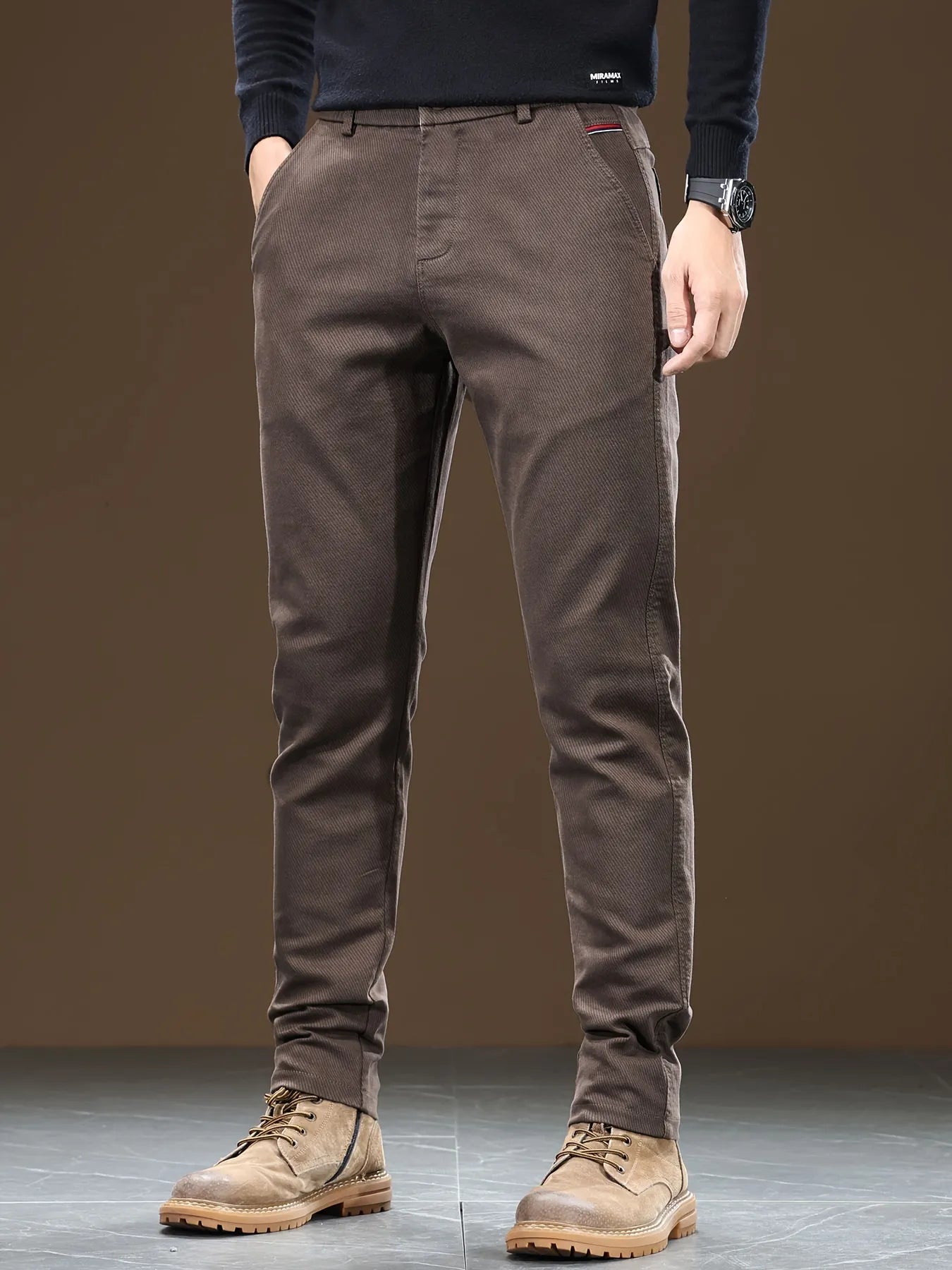 Timber Brown Pants – Premium Finish