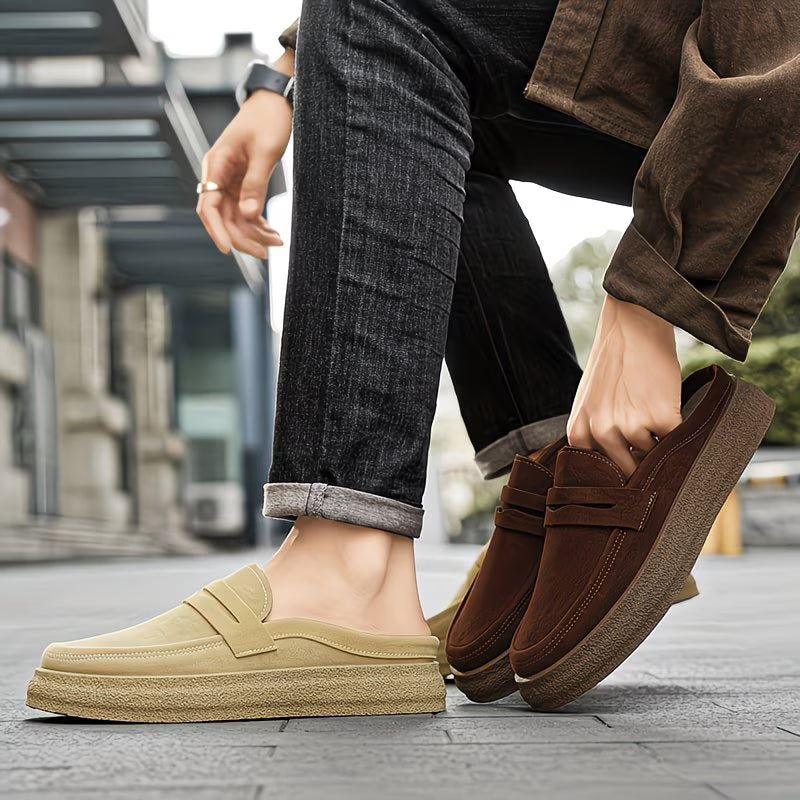 Mocassino Mule Brera – Suede Premium