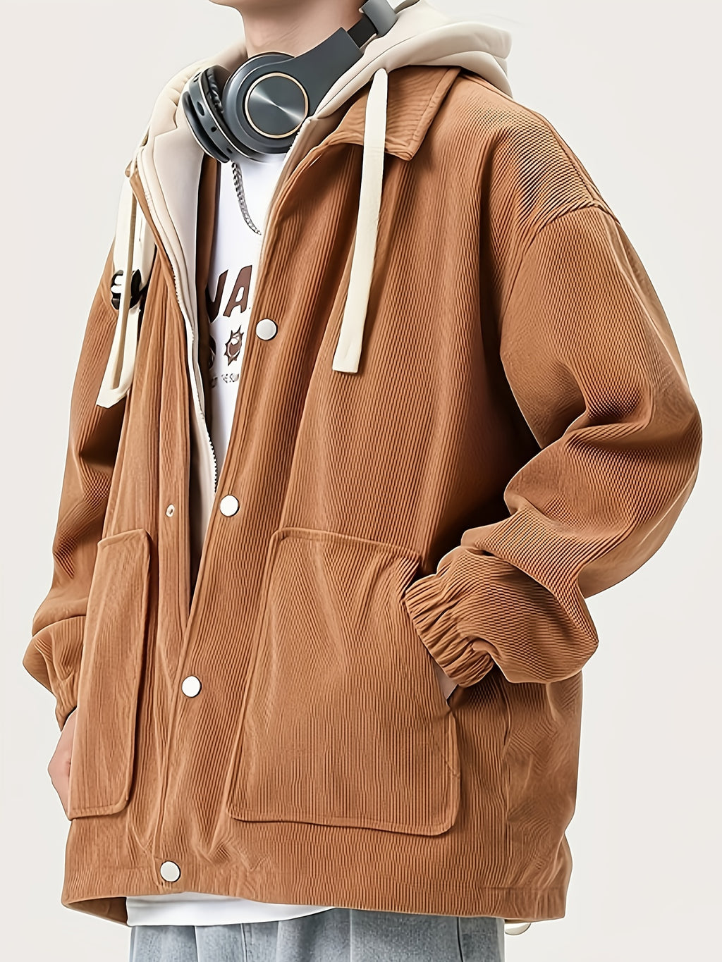 Giacca con Cappuccio Arden – Tessuto Premium