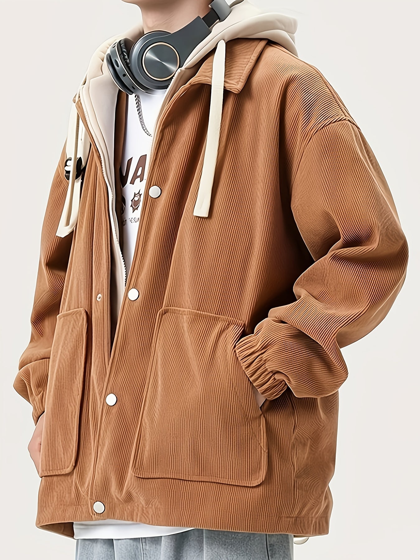 Giacca con Cappuccio Arden – Tessuto Premium