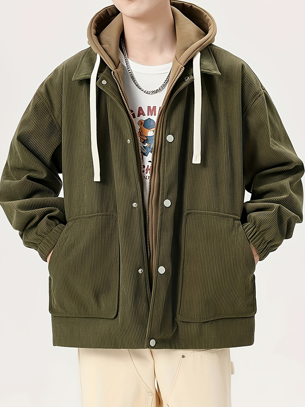 Giacca con Cappuccio Arden – Tessuto Premium