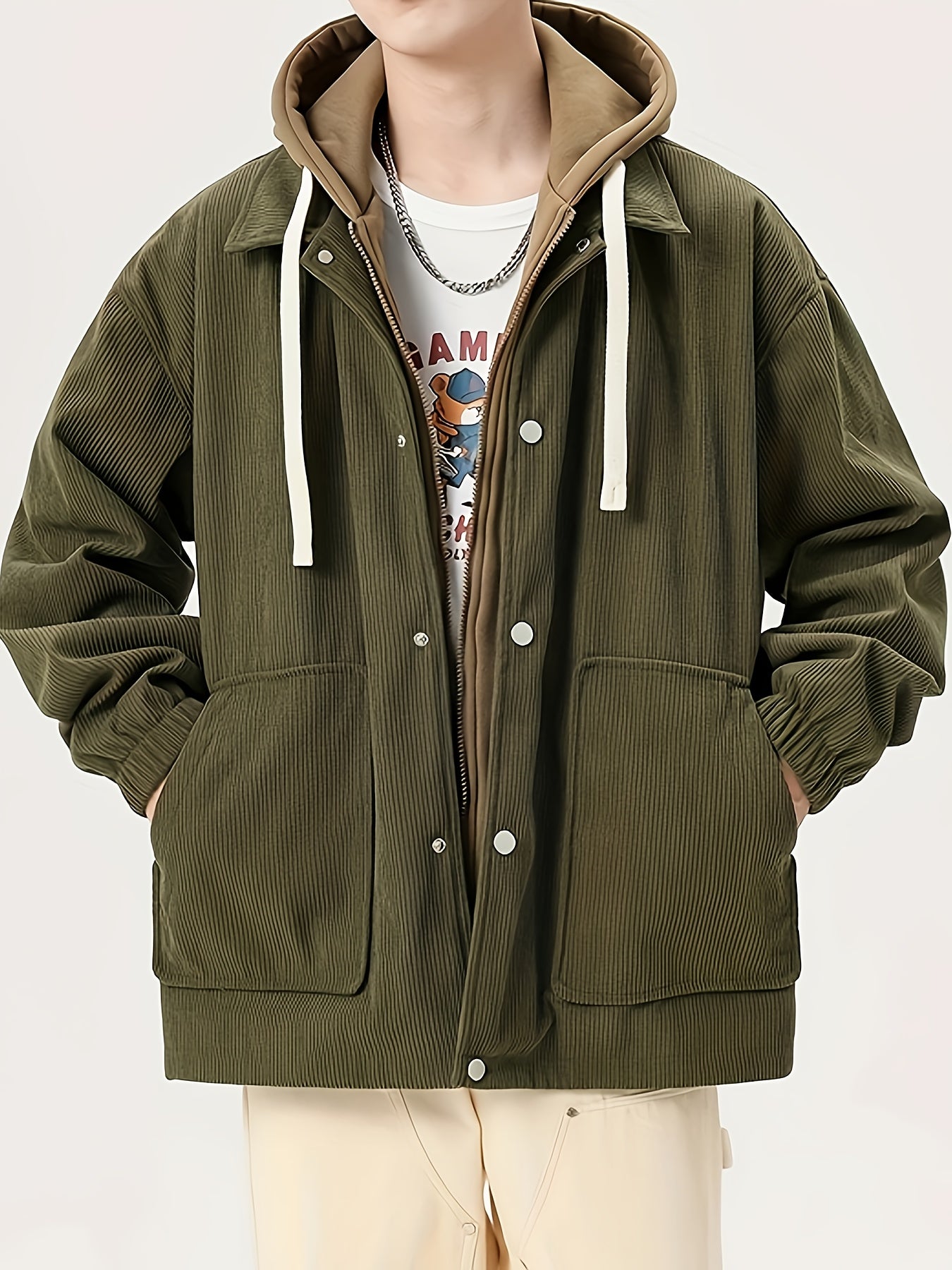 Giacca con Cappuccio Arden – Tessuto Premium