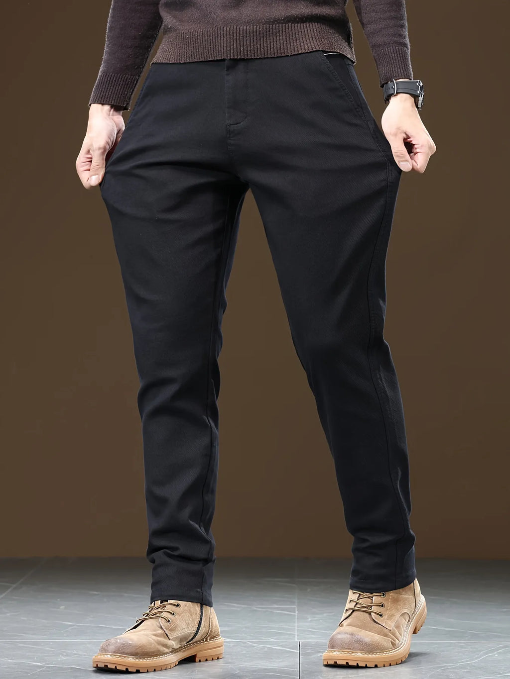 Timber Brown Pants – Premium Finish